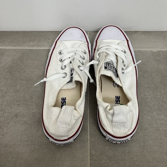 Converse Chuck Taylor All Star Womens 6 White Shoreline Casual Slip On shoes - Picture 5 of 8